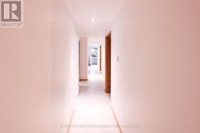 Toronto (Bayview Woods-Steeles) apartment for rent - A long hallway with a door at the end.