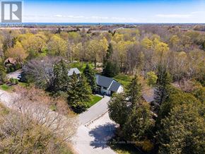 Collingwood apartment for rent - A bird's eye view of a residential area with a house and trees.