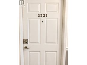New Westminster apartment for rent - A white door with the number 2321 on it.