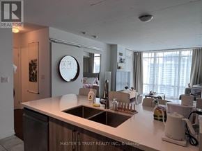 Toronto (Church-Yonge Corridor) condo for rent - A kitchen with a sink and a window.