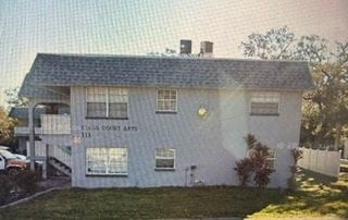 Clearwater apartment for rent - A white building with a sign that says "Eagle Court Apartments".