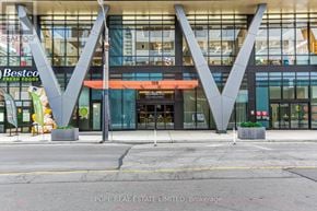 Toronto (Waterfront Communities) condo for rent - A Best Buy store is located in a shopping center.