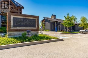 Blue Mountains condo for rent - A wooden sign that says "Apres Lounge Zephyr Springs" in front of a building.