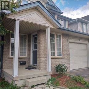 Guelph apartment for rent - A house with a porch and a mailbox on the front door.