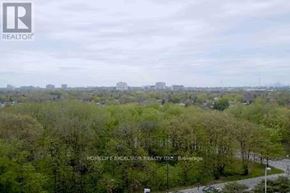 Toronto (Bendale) condo for rent - A realtor company logo is displayed on a cloudy day.