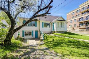 Richmond Hill (Oak Ridges Lake Wilcox) apartment for rent - A small house with a blue door is surrounded by a grassy area and a tree.