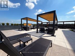 Hamilton (Corktown) condo for rent - A sunny day at the rooftop patio of Keller Williams Complete Realty.