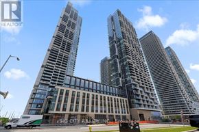 Vaughan (Vaughan Corporate Centre) condo for rent - A modern building complex with a realtor logo on the top left corner.
