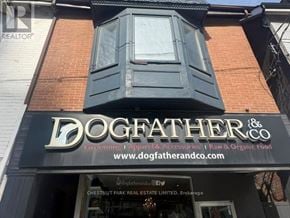 Toronto (Annex) apartment for rent - A storefront with a sign that reads "DOGFATHER & CO."