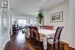 Toronto (Church-Yonge Corridor) condo for rent - A dining room with a table set for six.
