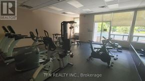 Vaughan (Crestwood-Springfarm-Yorkhill) condo for rent - A gym with treadmills and elliptical machines is for sale.