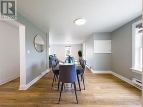 Kawartha Lakes (Bobcaygeon) apartment for rent - A dining room with a table set for four.