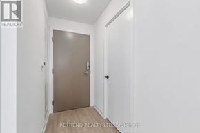 Toronto (Banbury-Don Mills) condo for rent - A room with a view of the cityscape through the windows.