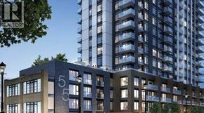 Kitchener condo for rent - A tall building with the number 555 on it.