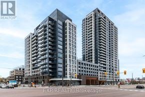 Vaughan (Beverley Glen) condo for rent - Two tall buildings are shown in the image.