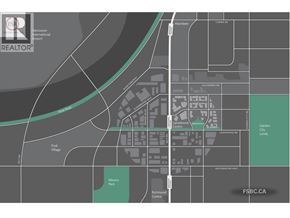 Richmond apartment for rent - A map of a city with a green line running through it.
