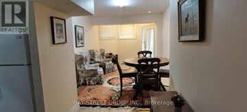 Toronto (Willowdale East) apartment for rent - A dining room with a table and chairs.