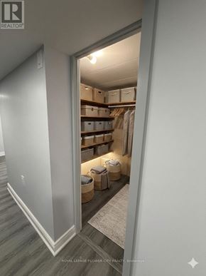 London North (North N) apartment for rent - A room with a lot of shelves and storage bins.