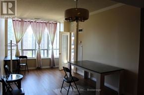 Toronto (Willowdale East) condo for rent - A dining room with a table and chairs.