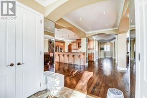 Mississauga (Lakeview) apartment for rent - A large open living room with a white door on the left.