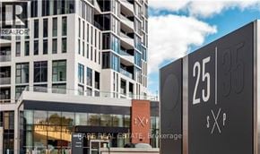 Kitchener condo for rent - A modern building with the words "REALTOR" on it.