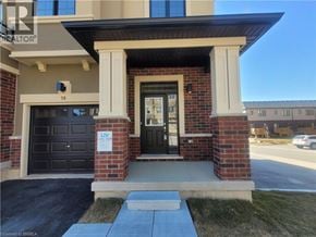 Brantford townhouse for rent - A house with the number 58 on it.