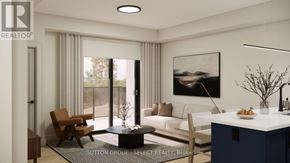 Goderich (Goderich (Town)) condo for rent - A modern living room with a dining table and chairs.