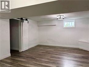 Ancaster apartment for rent - A room with a sliding door and a window.