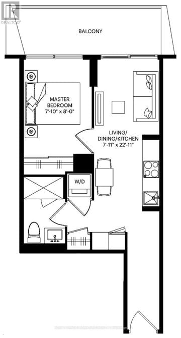 Toronto (Niagara) condo for rent - 1201 - 9 TECUMSETH STREET 1201