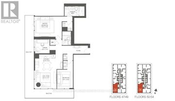 Toronto (Church-Yonge Corridor) condo for rent - 5103 - 50 CHARLES STREET E 5103