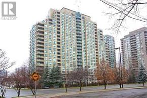 Toronto (Willowdale East) condo for rent - A tall residential building with a REALTOR sign on the top left corner.