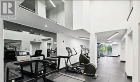 Toronto (Birchcliffe-Cliffside) condo for rent - A gym with treadmills and elliptical machines.