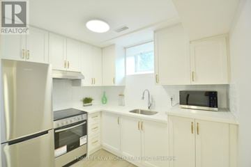 Hamilton (Landsdale) apartment for rent - A kitchen with white cabinets and appliances.
