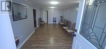 Toronto (West Hill) apartment for rent - A long hallway with chairs on either side.