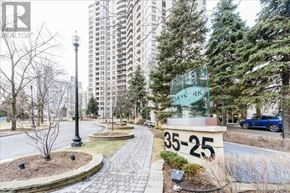 Mississauga (Hurontario) condo for rent - A street view with a sign that reads 35-25.