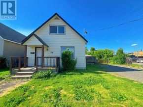 Fort Erie (Central) apartment for rent - A spacious room with a fireplace and wooden floors.