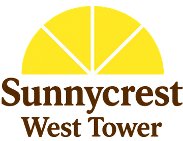 Sioux Falls apartment for rent - The image is a logo for Sunnycrest West Tower.