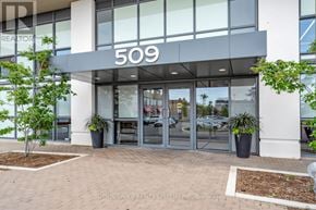 Oakville (Go Glenorchy) condo for rent - The front of a building with the number 509 on it.