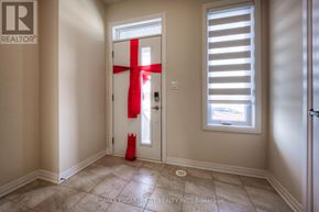 Oakville (Go Glenorchy) townhouse for rent - A room with a red cross taped to the door.