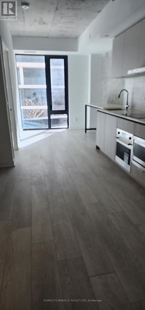 Toronto (Church-Yonge Corridor) condo for rent - A kitchen with a sink and a window.