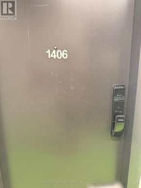 Burlington (Appleby) condo for rent - A door with the number 1406 on it.
