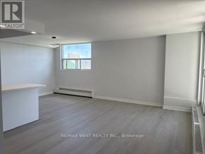 Mississauga (Cooksville) condo for rent - A spacious room with a window and a radiator is on the market through RE/MAX West Realty Inc.