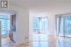 Toronto (Church-Yonge Corridor) condo for rent - A spacious living room with a view of the city.