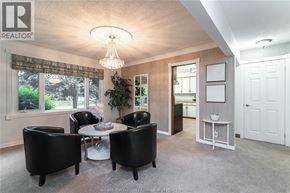 Kingsville apartment for rent - A well-lit dining room with a table set for four.