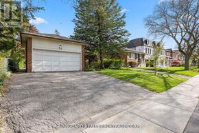 Toronto (Willowdale East) apartment for rent - A residential area with a detached house and a garage.