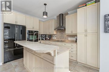 Oakville (Wm Westmount) apartment for rent - A kitchen with a white counter top and cabinets.