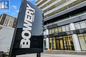 Ottawa condo for rent - A sign for Bowerry in front of a building.