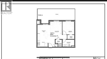 Lasalle condo for rent - A black and white floor plan of a TYPE X house with a living room, dining room, kitchen, and two bedrooms.