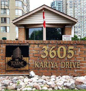 Mississauga (City Centre) condo for rent - 1004A - 3605 KARIYA DRIVE 1004A