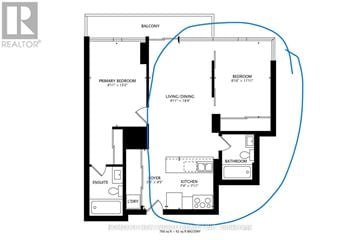 Toronto (Bay Street Corridor) condo for rent - 1701 - 37 GROSVENOR STREET 1701